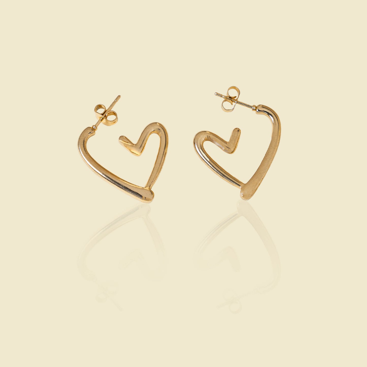 Halo Heart Earrings