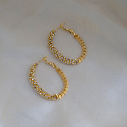 Lustrous Hoops