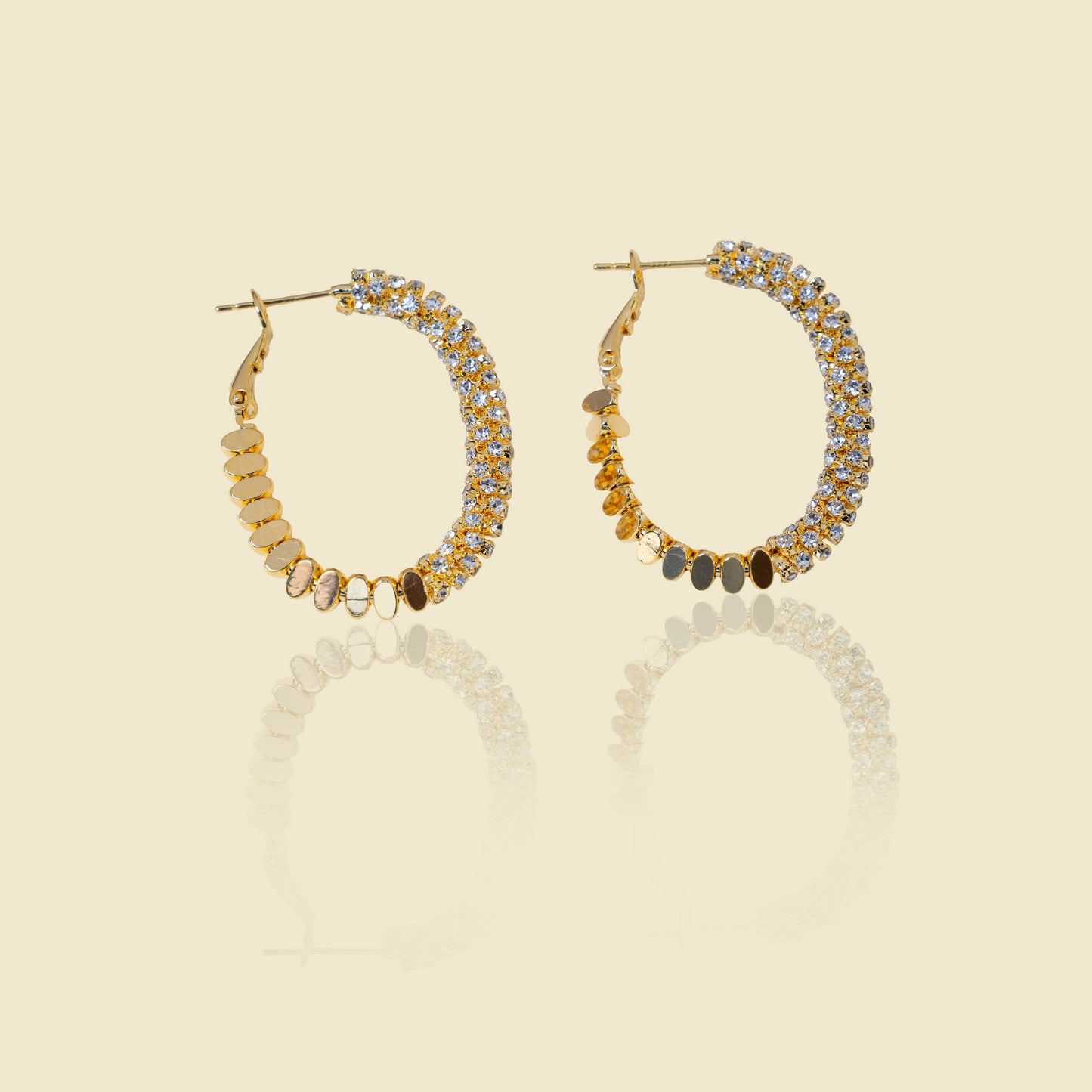 Lustrous Hoops