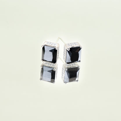 Radiant Emerald-Cut Studs