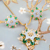 Majestic Bloom Pendant Set