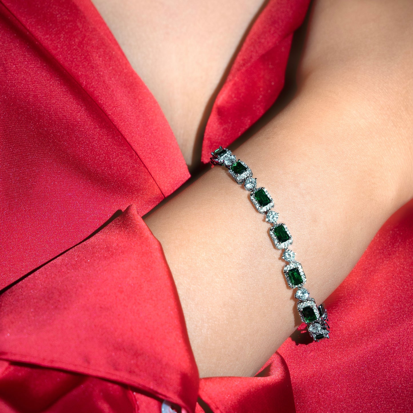 Eternity American Diamond Bracelet