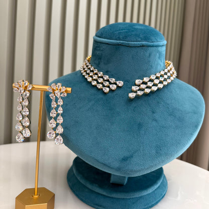 Crown Hasli Necklace Set