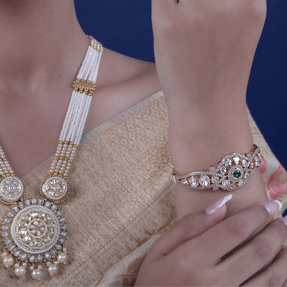 Royal Allure Kundan Bracelet