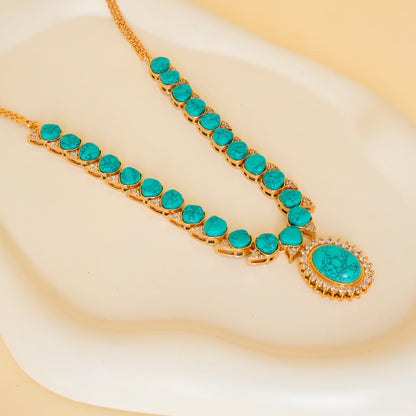 Firoza Necklace Set