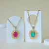 Starburst Doublet Pendant