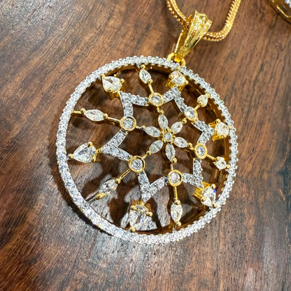 Halo Starshine Pendant Set