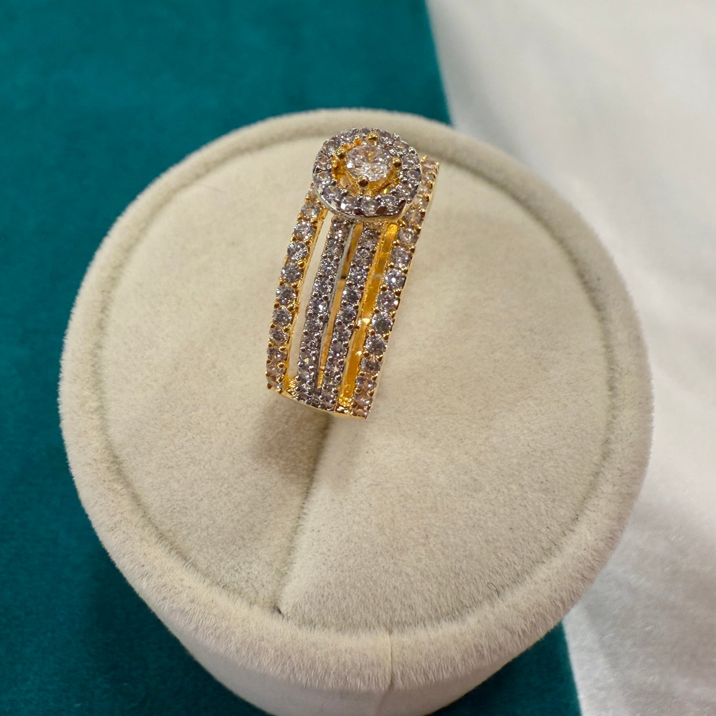 Solitaire Grace Adjustable Ring