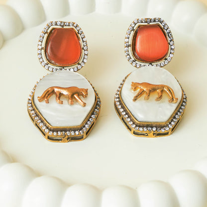 Prowling Royalty Earrings