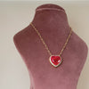 Russian Doublet Heart pendant