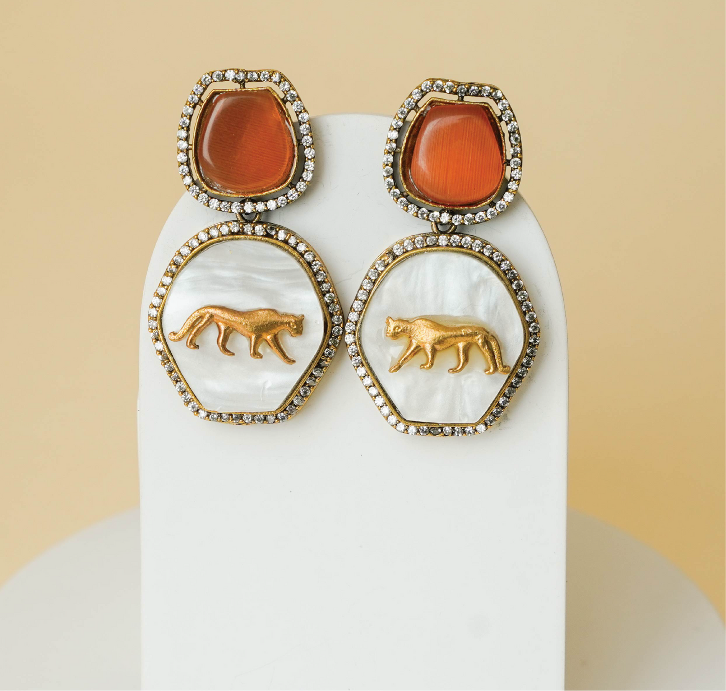 Prowling Royalty Earrings