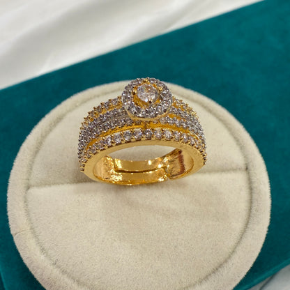Solitaire Grace Adjustable Ring