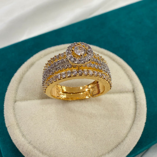 Solitaire Grace Adjustable Ring