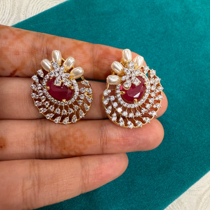 Mohini Pearl Pendant Set