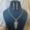 Refined Statement American Diamond Necklace