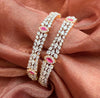 Ruby Petal Bangles