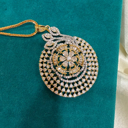 Ira Floral Pendant Set