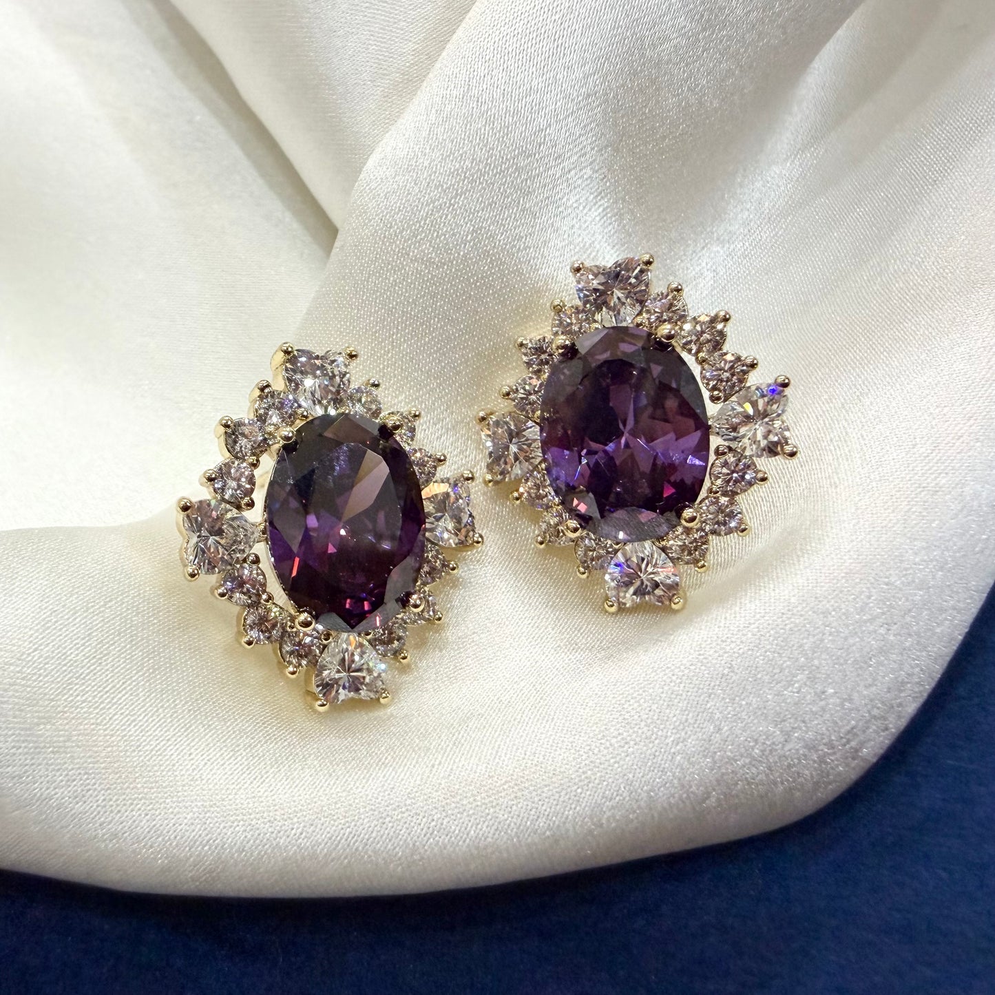 Lilac Charm Earrings