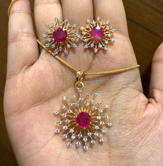 Star Shine Pendant Set