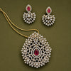 Aarohi Ruby Pendant Set