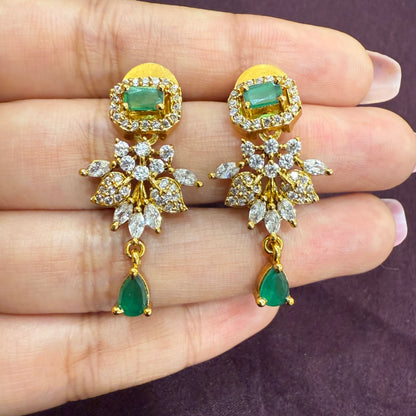 Emerald Royal Necklace Set
