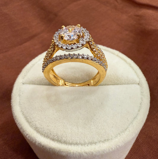 Solitaire Popup Ring