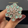 Petal Dew Cocktail Ring