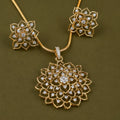 Sleek Serenity American Diamond Pendant