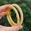 Classic solitaire Lock Bangle Set