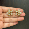 Crystal Lotus Blossom Kundan Studs