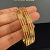 Garnet Glow Bangles
