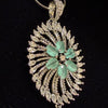 Stellar Gem Swirl Necklace Set