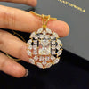 Regal Radiance Pendant  Set