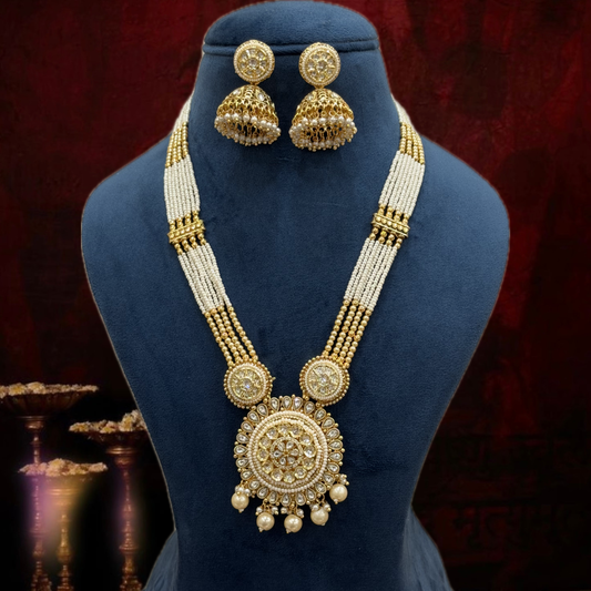 Majestic Kundan Treasure Necklace
