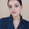 Serene Pearl Stone Earrings