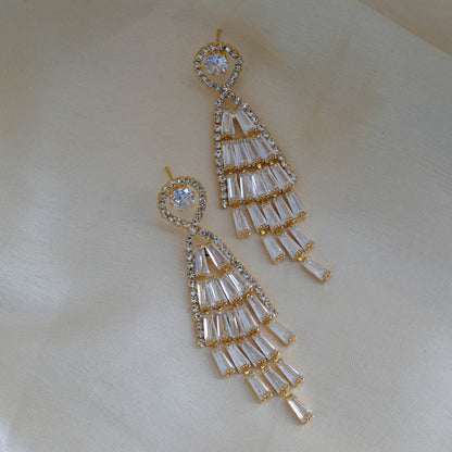 Crystal Chandelier Earrings