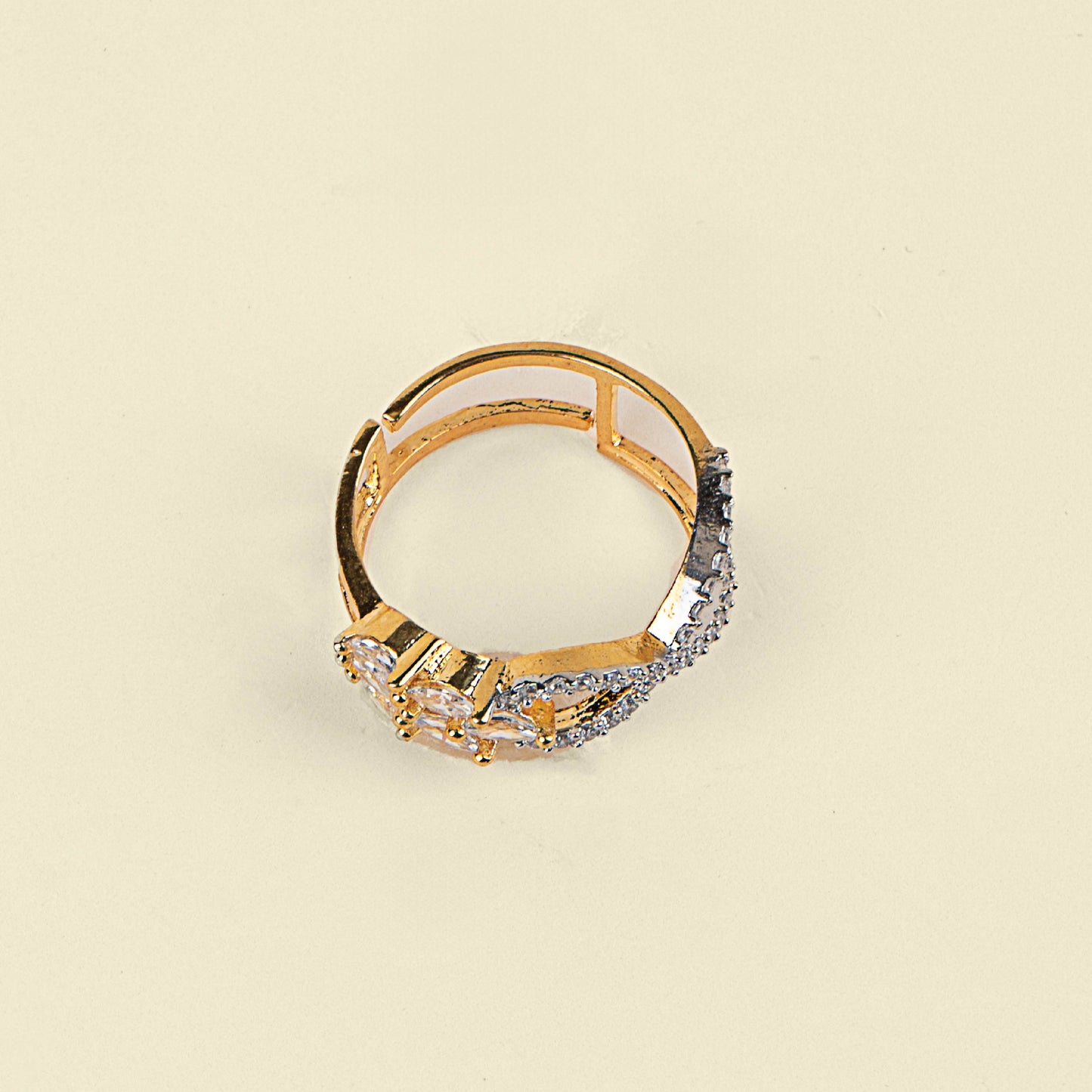 Modern Edge American Diamond Ring