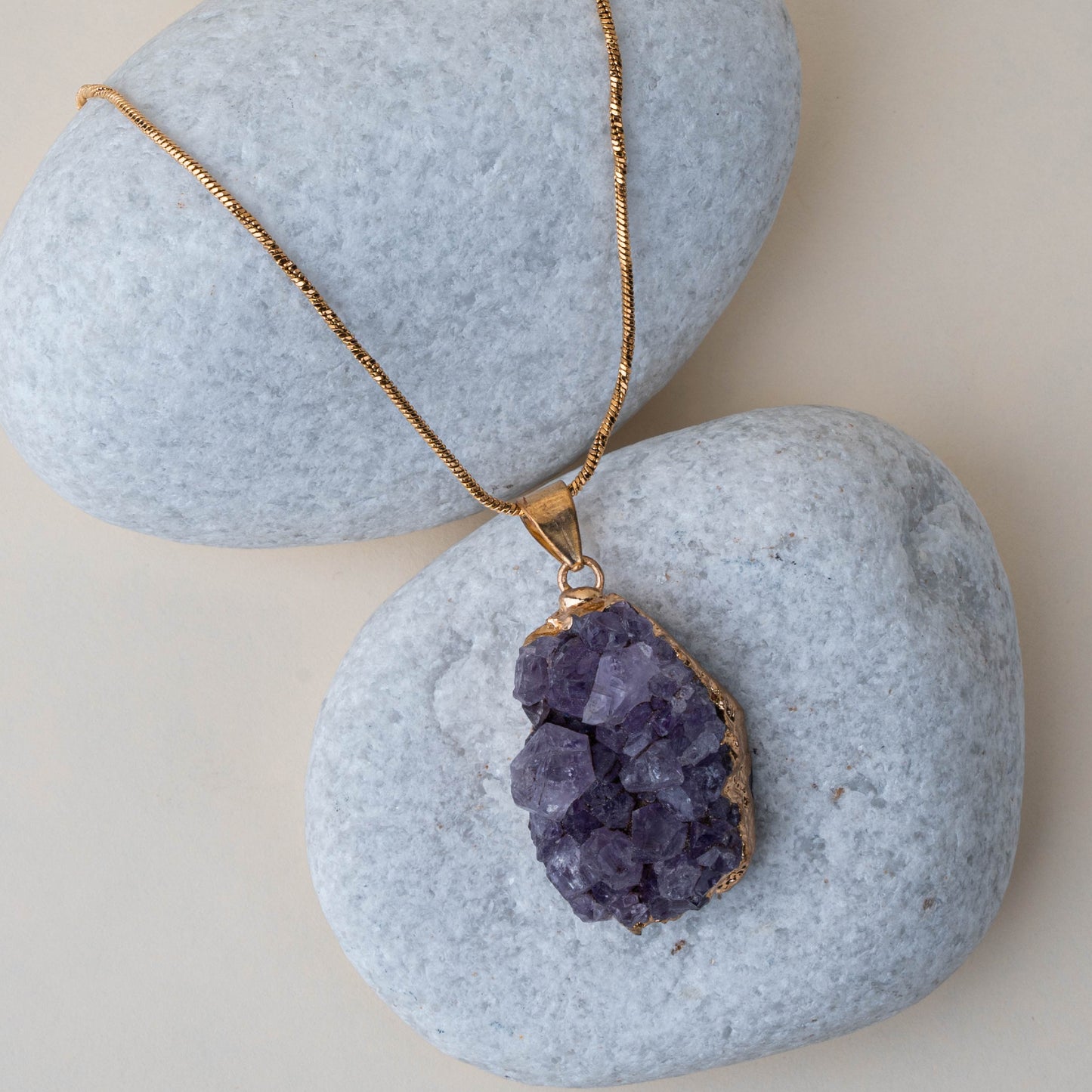 Mauve Amethyst Pendant