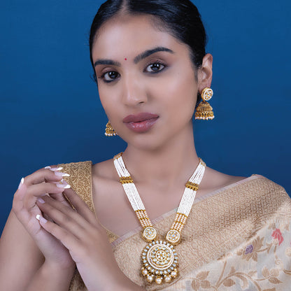 Majestic Kundan Treasure Necklace