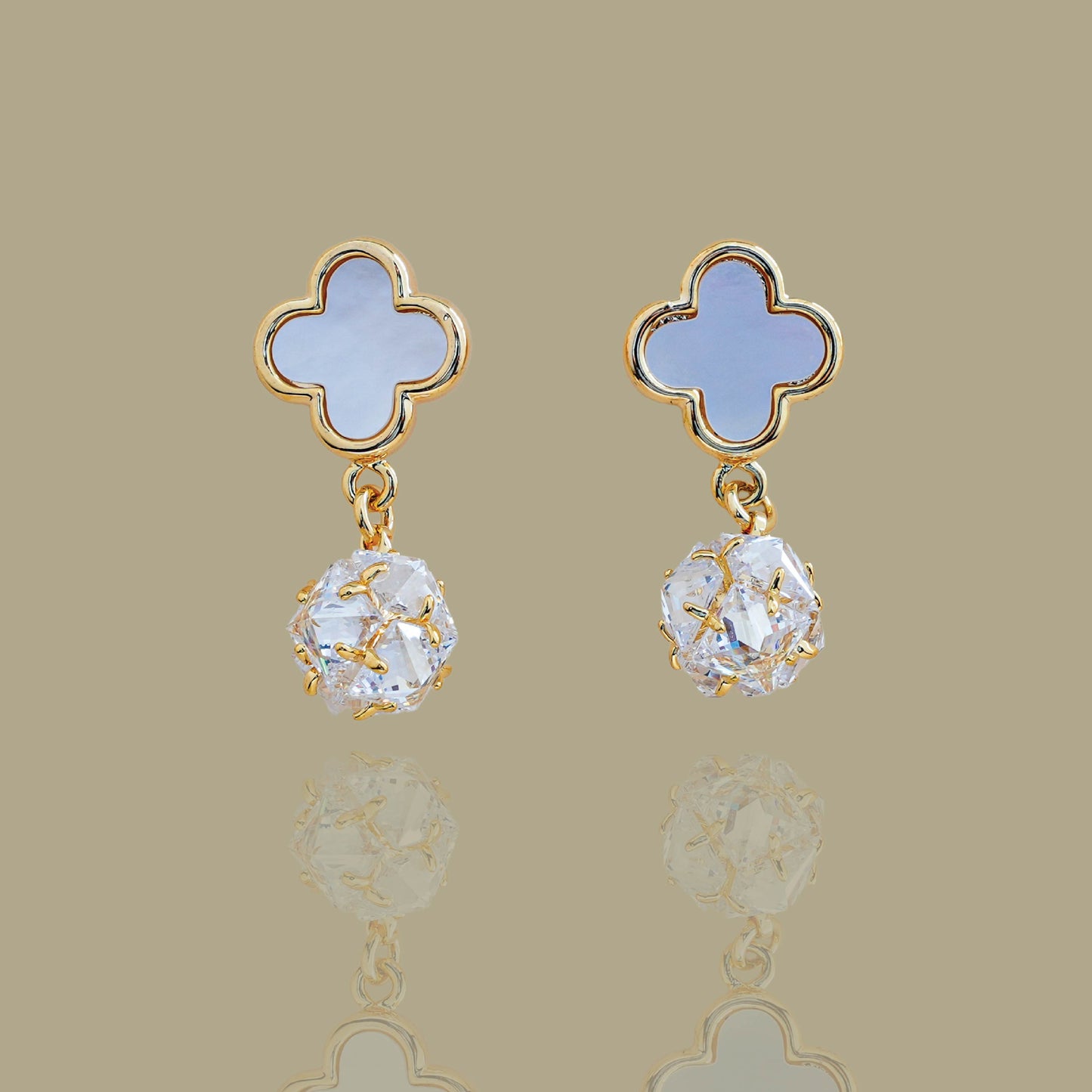 Opal Hanging Earrings