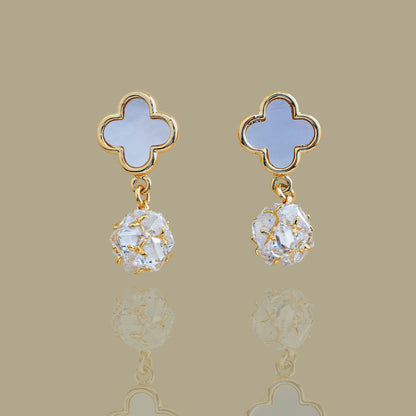 Opal Hanging Earrings