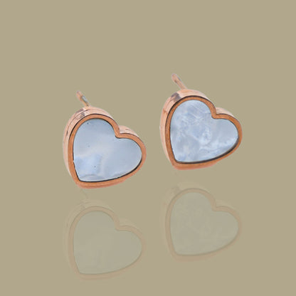 Heart Stud Earrings