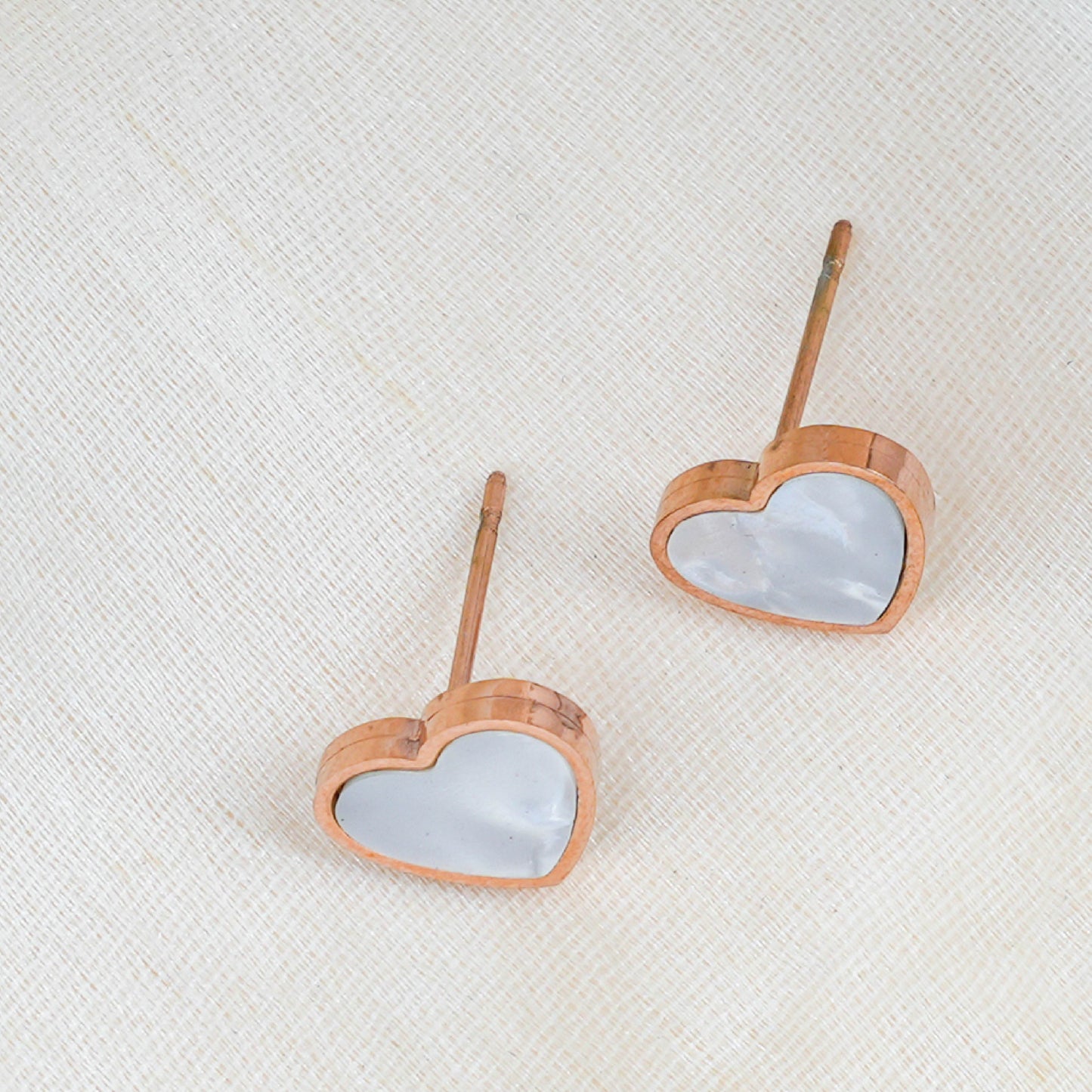 Heart Stud Earrings