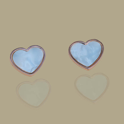 Heart Stud Earrings