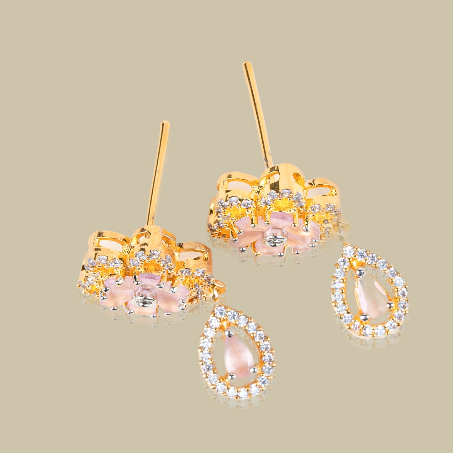 Little Delight American Diamond Earrings