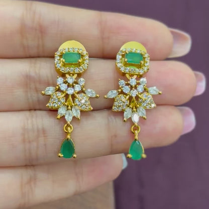 Emerald Royal Necklace Set