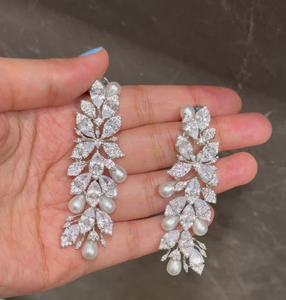 Ethereal American Diamond Earrings