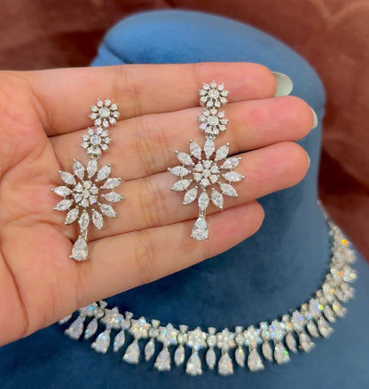 Pure Bliss Diamond Necklace Set