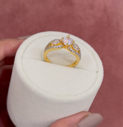 Solitaire Adjustable Ring