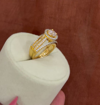 Solitaire Popup Ring